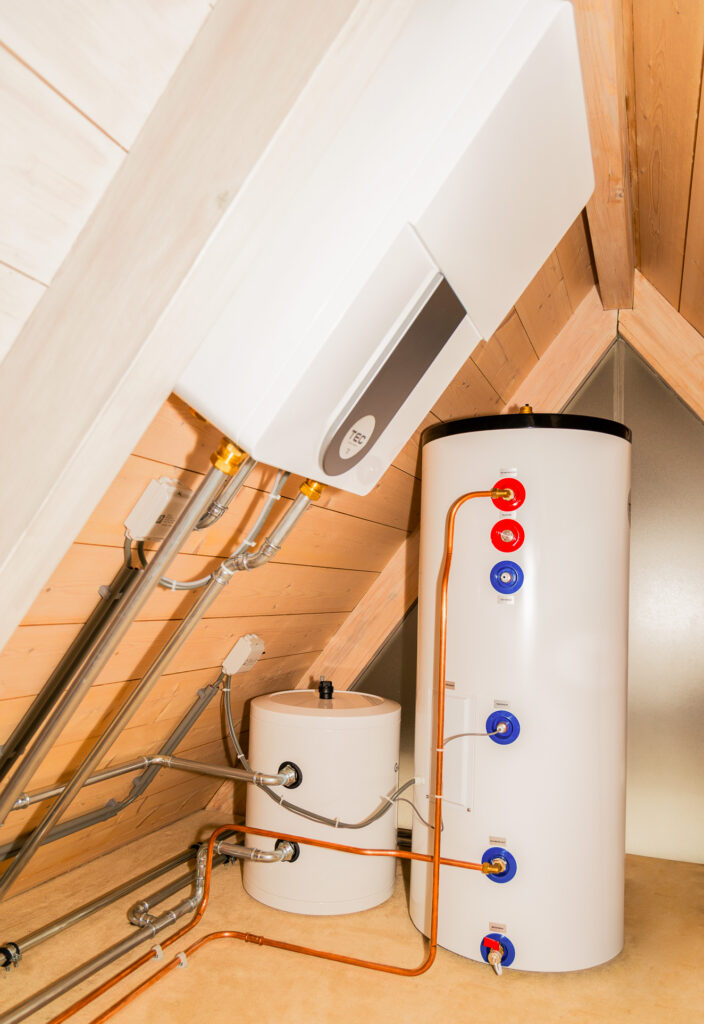 Techniekruimte all-electric warmtepomp R290 in bestaande woning