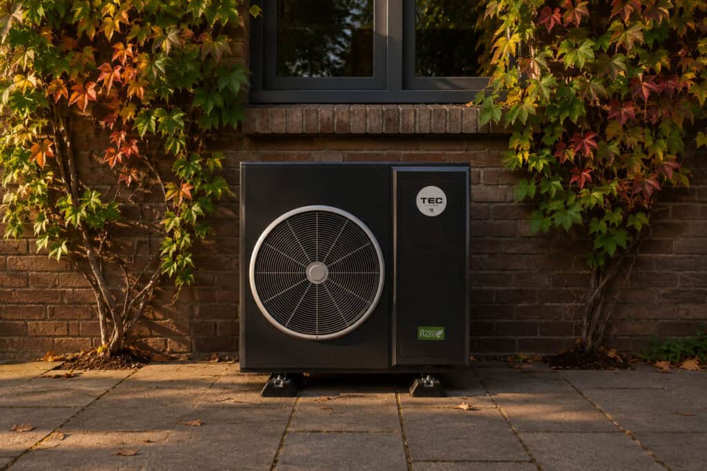 TEC HS12 hybride warmtepomp naast cv-ketel voor middelgrote tot grotere woningen